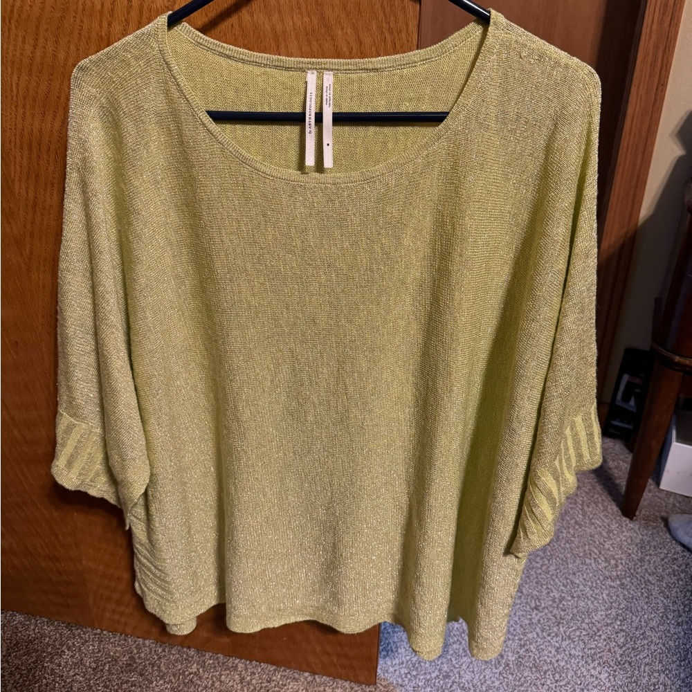 Anthropology sweater over sized